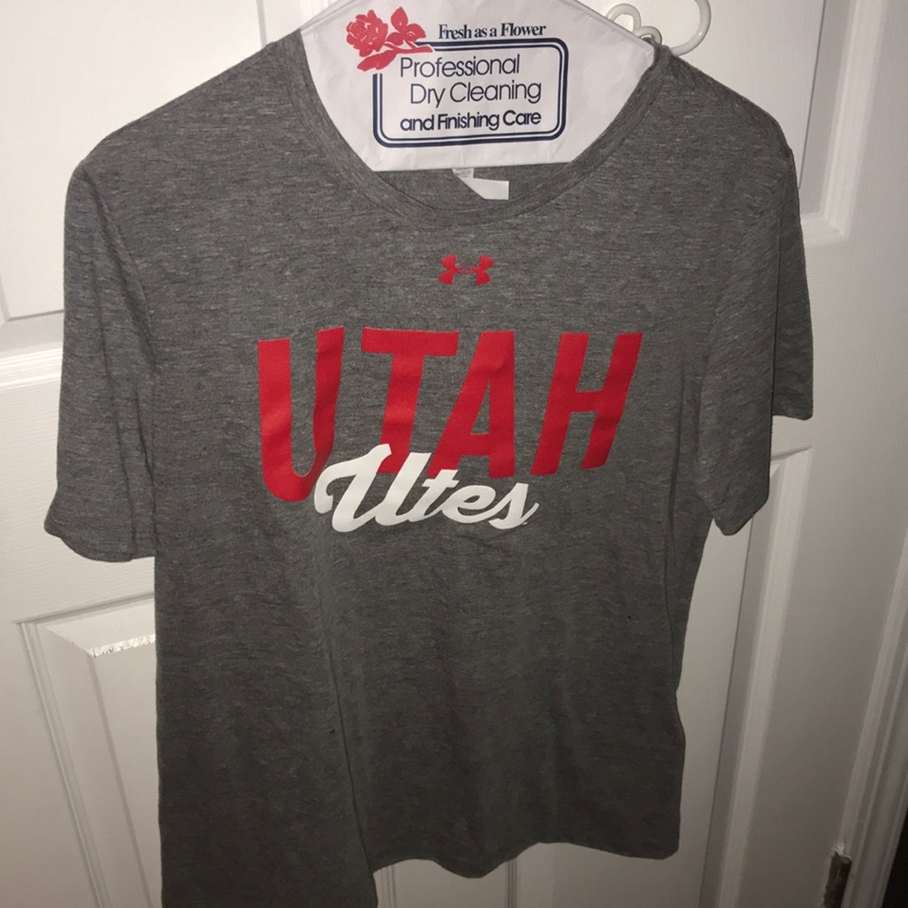Utah Utes Grey T Shirt
